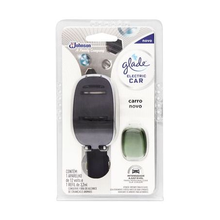 ODORIZANTE GLADE ELECT CAR 3.2ML CARRO NOV AP