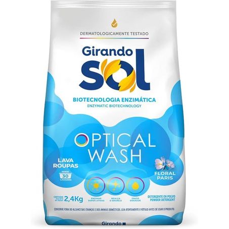 Lava Roupa Girando Sol 2.4kg Sache Floral Paris