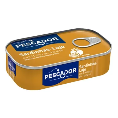 SARDINHA LAJE C/MOLHO TOMATE PESCADOR 75G (067248)