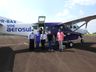 VÍDEOS: Empresa aérea inicia voos regulares em São Miguel do Oeste