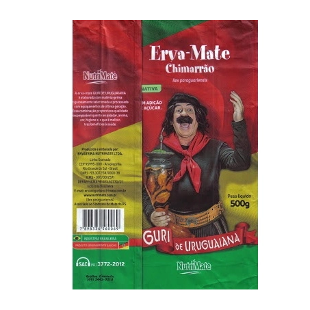 Erva nutrimate 500g moida grossa sem acucar