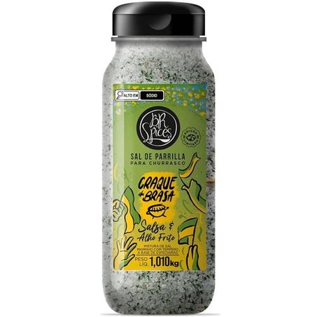Sal de parrilla br spices salsa e alho frito 1,010 kg