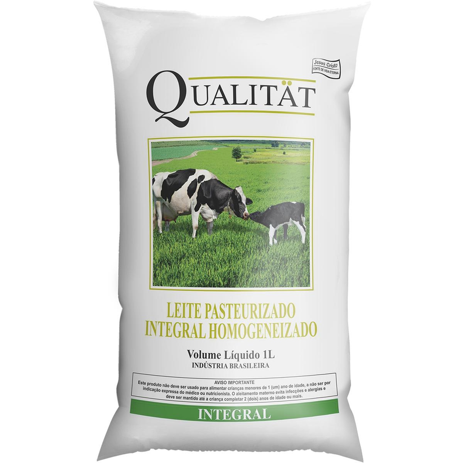 Leite Qualitat 1 Litro - Pasteurizado - Integral