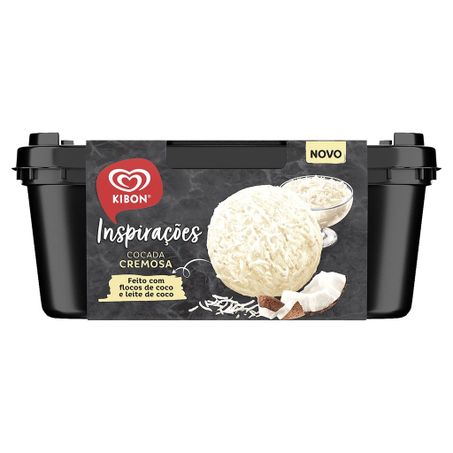 Sorvete Kibon Inspirações Cocada Cremosa Pote 1,3l 
 