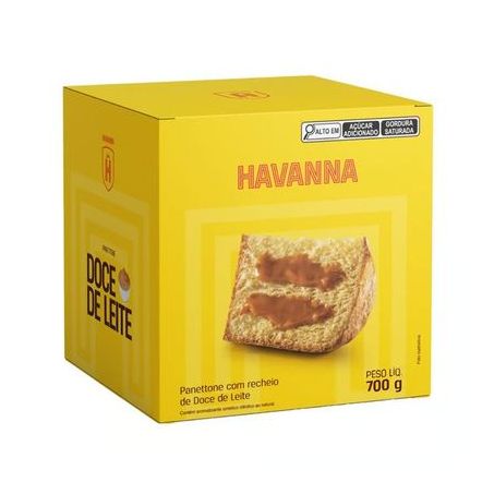 Panetone doce leite havanna 700g