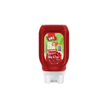 GELEIA DE MORANGO VAL TOP DOWN 230G