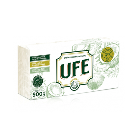 SABAO EM PEDRA UFE  COCO C/5 900G (CADA 180G)