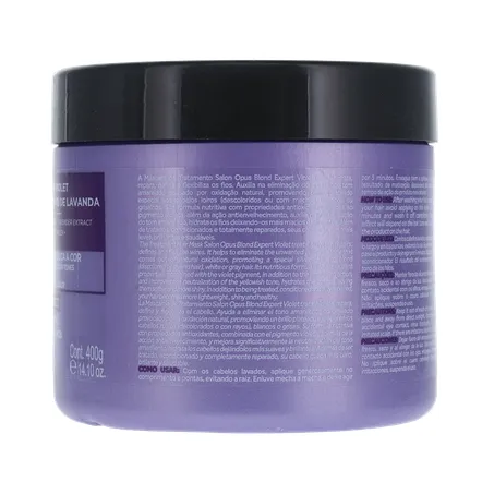 Creme de tratamento salon opus desamarelador 400g 360-10