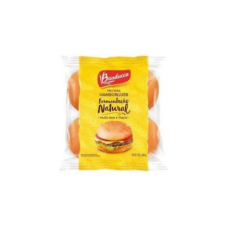 PAO DE HAMBURGUER BAUDUCCO 200 G                  