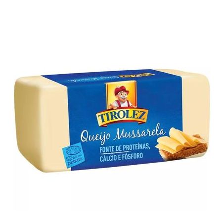 Queijo Tirolez mussarela Aprox. 2,640kg a Un