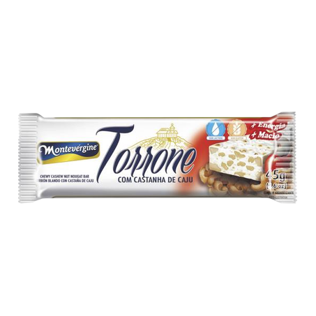Torrone Montevergine Castanha de Caju 45g