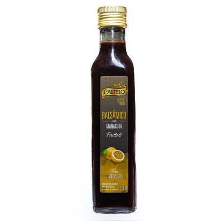 VINAGRE BALSÂMICO COM MARACUJA 250ML CASTELO