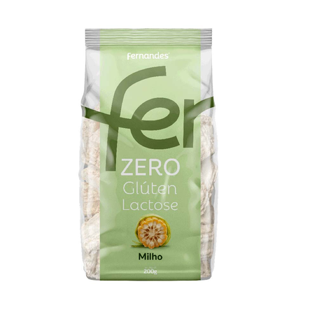 Biscoito Fernandes Milho Zero Glúten e Lactose 200G