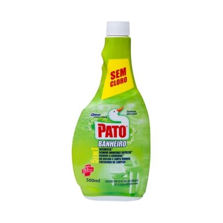 DESINF.PATO 5 EM 1 P/BANHEIRO REFIL 500ML