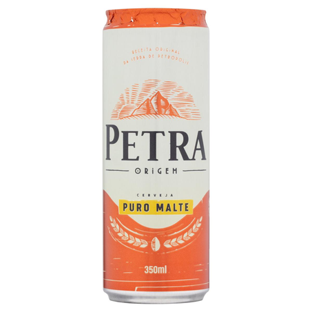 Cerveja Petra 350ml - Puro Malte - Lata