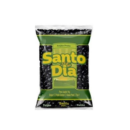 FEIJAO PTO TIPO 1 SANTO DIA 1KG
