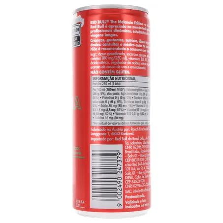 BEBIDA ENERGÉTICA RED BULL MELANCIA 250ML 360-13