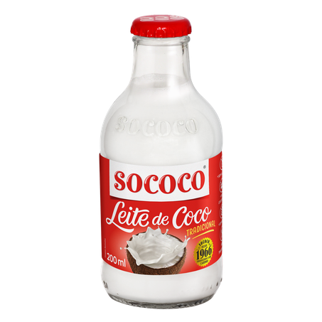 LEITE COCO SOCOCO 200ML TRADICIONAL CX 24.0