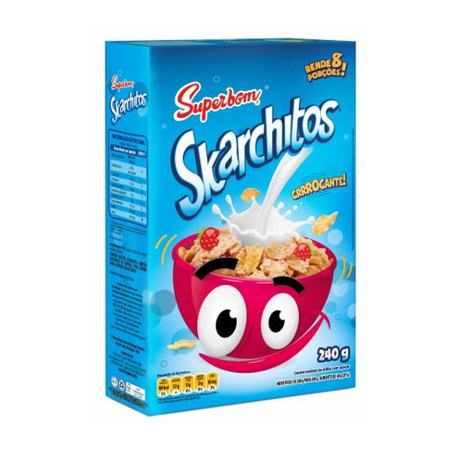 CEREAL SKARCHITOS SUPERBOM CX 240G
