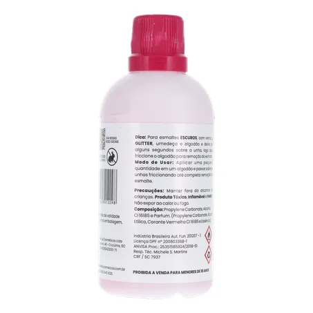 Removedor esmalte butterfly sem acetona 100ml 360-18