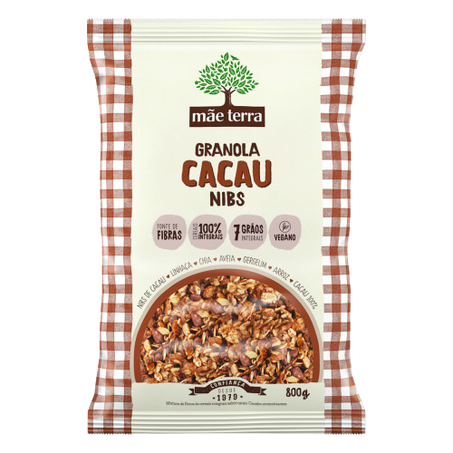 Granola mae terra cacau nibs 250g