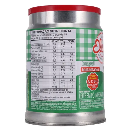 LEITE PÓ ELEGÊ INTEGRAL LATA 380G 360-29