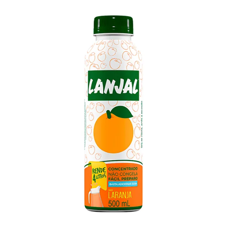 Suco Concentrado Lanjal Laranja Gf 500ml