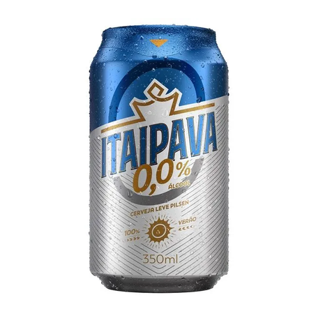 Cerveja Itaipava 0 Álcool 350ml