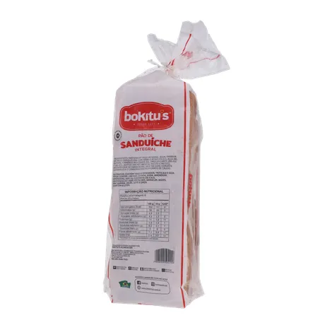 Pão bokitus sanduiche integral 400g 360-19