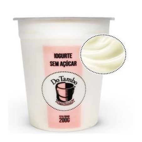 Iogurte do tambo 200g sem fruta