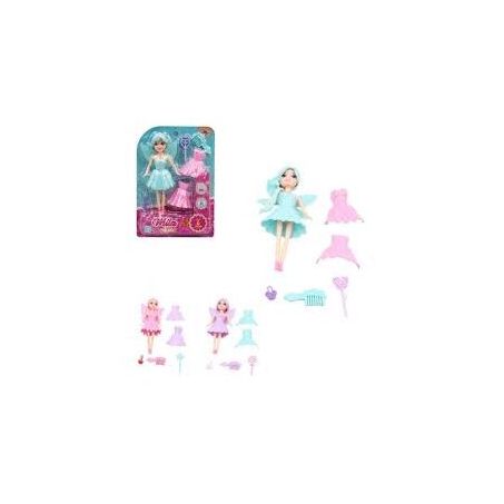 Brinquedo boneca mila fada sweet com acessórios wb12346