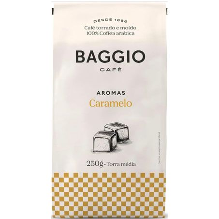 Café Torrado e Moído Baggio Caramelo Pacote 250gr