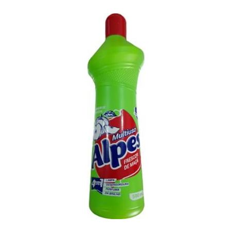 Limpador Alpes 500ml 4em1 Multiuso Frescor Maca