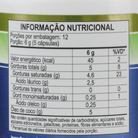 ÓLEO DE COCO 1200MG 60 CAPSULAS UNILIFE 360-1