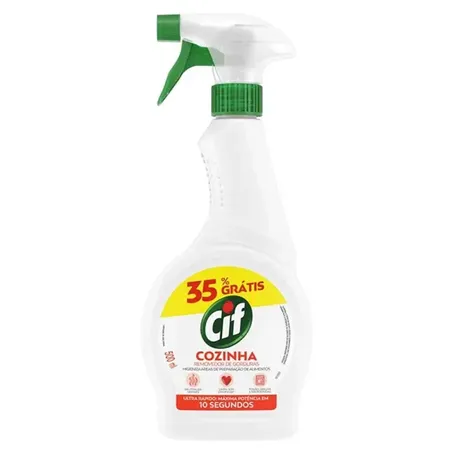 Limpador de Uso Geral Cif Cozinha Frasco Borrifador 500ml