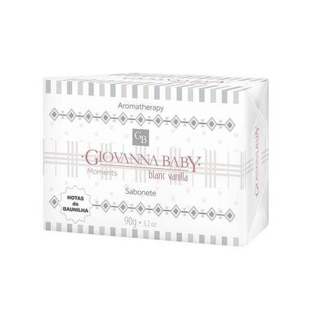 SABONETE GIOVANNA BABY VEGETAL BLANC VANILLA 90G