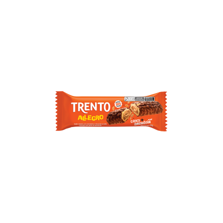 CHOCOLATE ALEGRO C/AMENDOIM TRENTO 26 G           