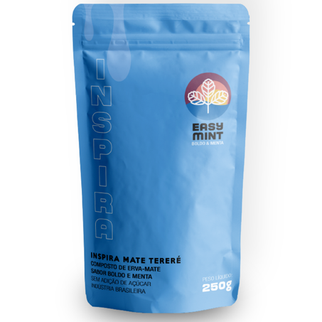 Erva mate inspira mate 250gr terere boldo e menta