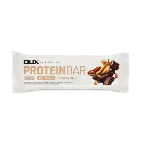 Protein bar dux chocolate e amendoim 60g