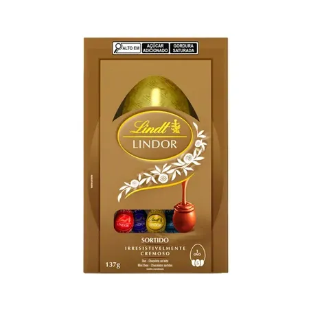 Ovo Pascoa Lindt 137g Sortido