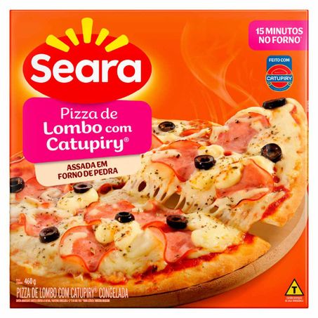 Pizza Seara Lombo Catupiry 460G