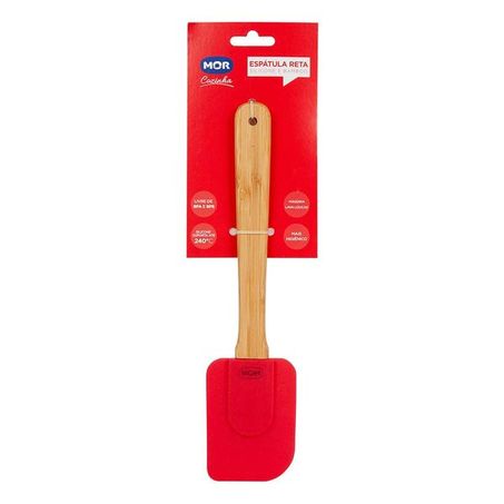 Mor Espatula De Bamboo E silicone