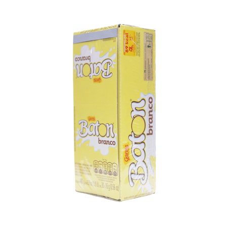 Chocolate Baton Garoto Branco Caixa com 30un - 480gr 360-8