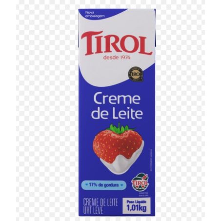 CREME DE LEITE TIROL 1.01KG