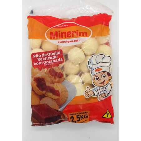 PÃO DE QUEIJO MINERIM COM GOIABADA