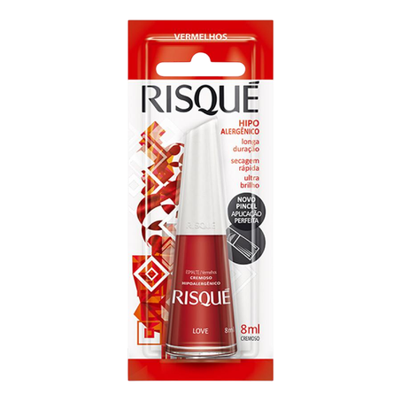Esmalte Risqué Love Embalagem 8ML