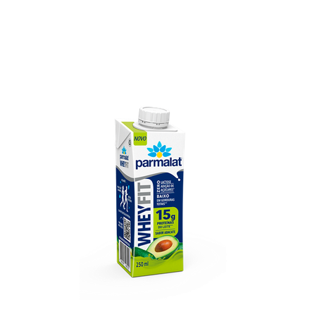 Bebida Láctea UHT Parmalat WheyFit Abacate Zero Lactose Caixa com Tampa 250ml