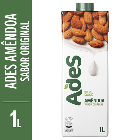 Bebida de Amêndoa Ades Original1L