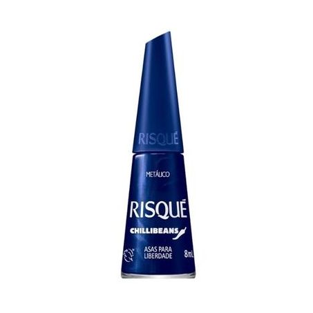 ESMALTE RISQUE CHILLINBEANS MET ASAS LIBERDADE 8ML