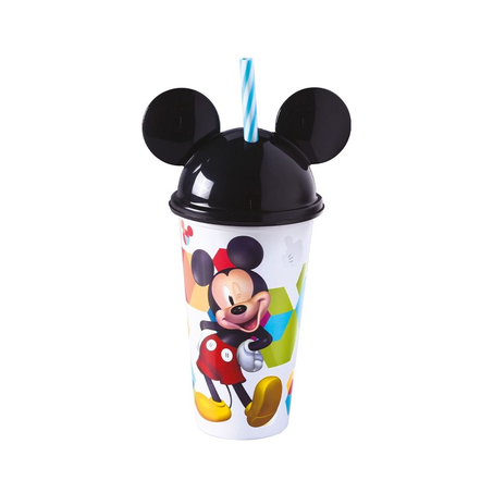 Copo Com Orelha Mickey Plasutil 500Ml